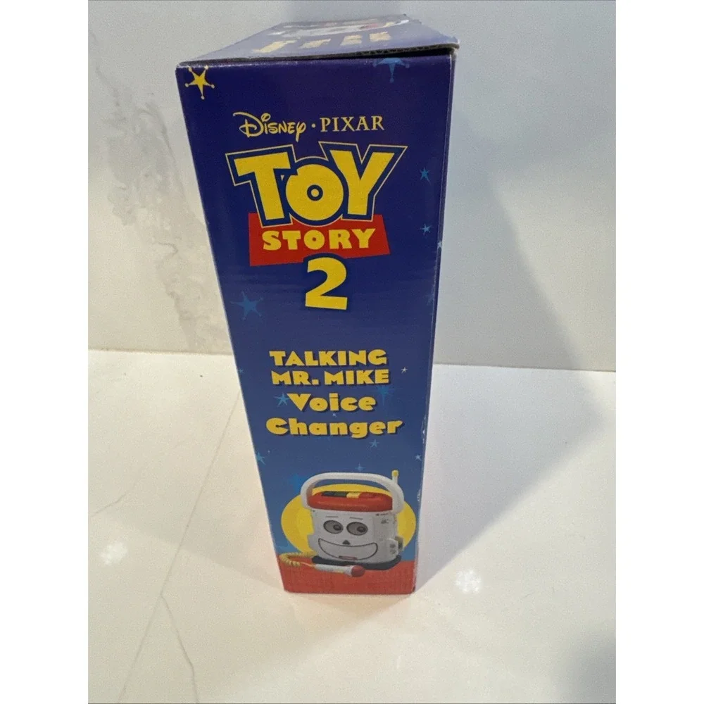 Toy Story 2 Talking Mr. Mike Voice Changer Disney Pixar W Box Needs Batteries A